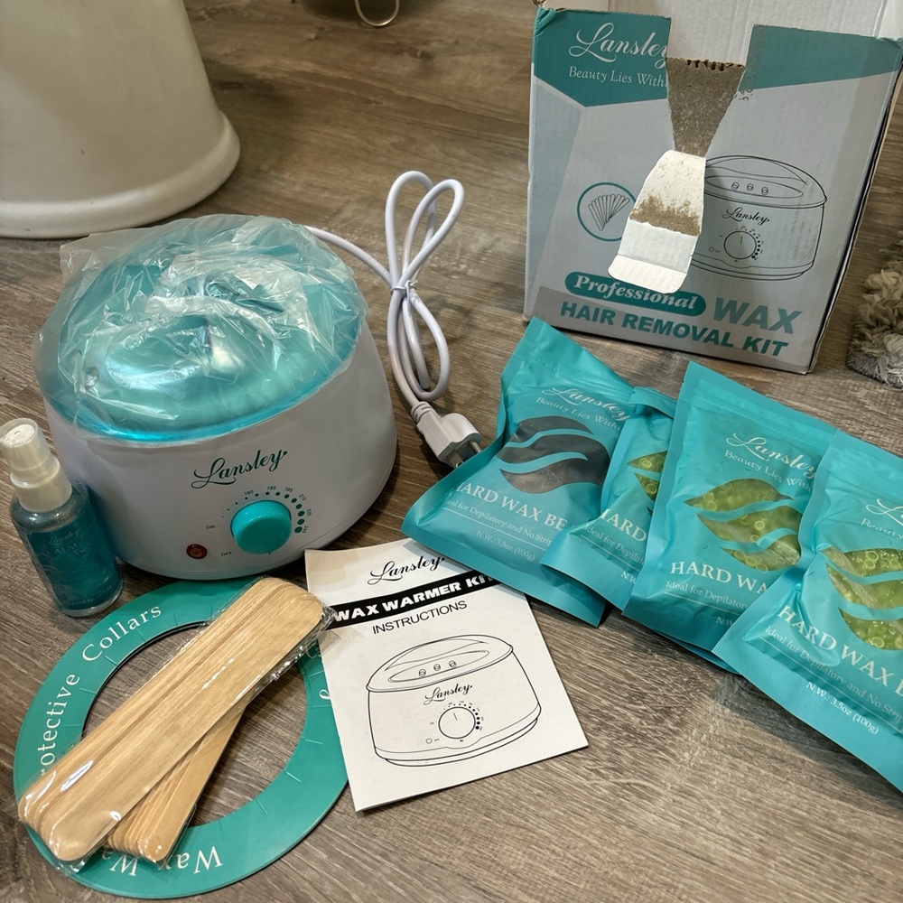 Professional Wax Hair Removal Kit - Blue